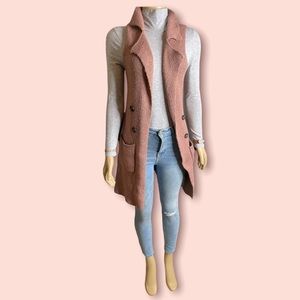 Fall cardigan double breast